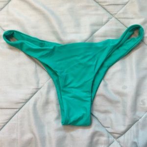 Zaful teal bikini bottoms